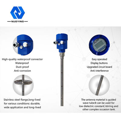 kupować NYRD704 Radarowy przetwornik poziomu z sondą koncentryczną 1,8 GHz i falą kierowaną do cieczy, o zasięgu 6 m/15 m i anteną prętową online manufacture