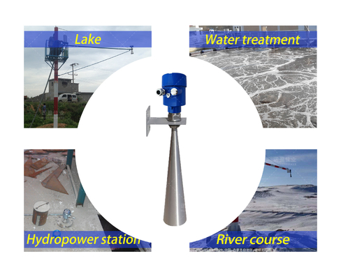 Good price Narzędzie pomiarowe poziomu metra Zbiornik Urządzenie pomiarowe monitorowania płynnej wody 26GHz Radar Mierzyciel poziomu czujnika Ciśnienie procesowe: -0,1~2,0MPa Połączenie procesowe: kołnierz, uchwyt (opcjonalny) w Internecie