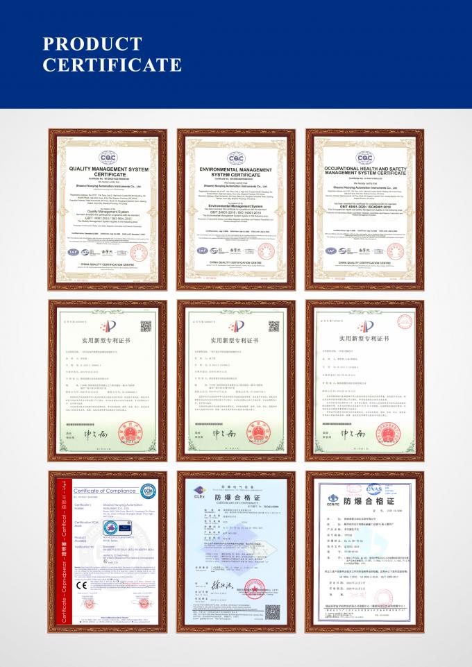 Przełącznik poziomu pojemnościowego RF do pomiaru płynu 7