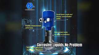 Odporny na korozję radarowy czujnik poziomu do zbiorników