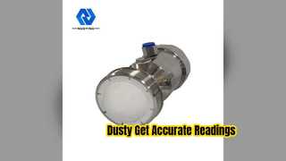 Radarowy przetwornik poziomu 80 GHz do wykrywania kurzu i dymu