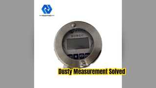 Radarowy przetwornik poziomu 80 GHz, odporny na kurz i dym