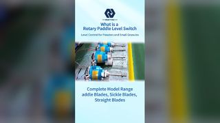 Wysokotemperaturowy przełącznik poziomu z łopatką obrotową